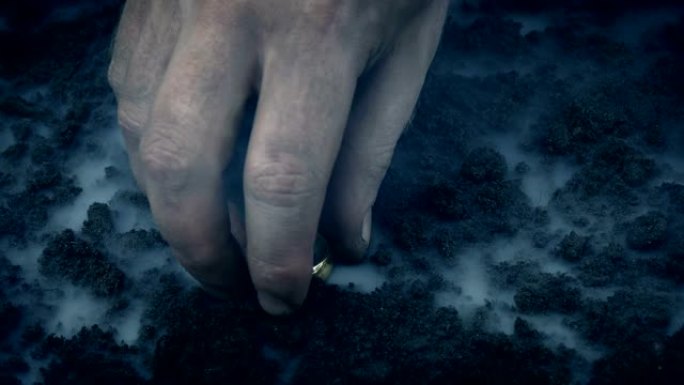 魔法戒指是从雾蒙蒙的地面上捡起来的