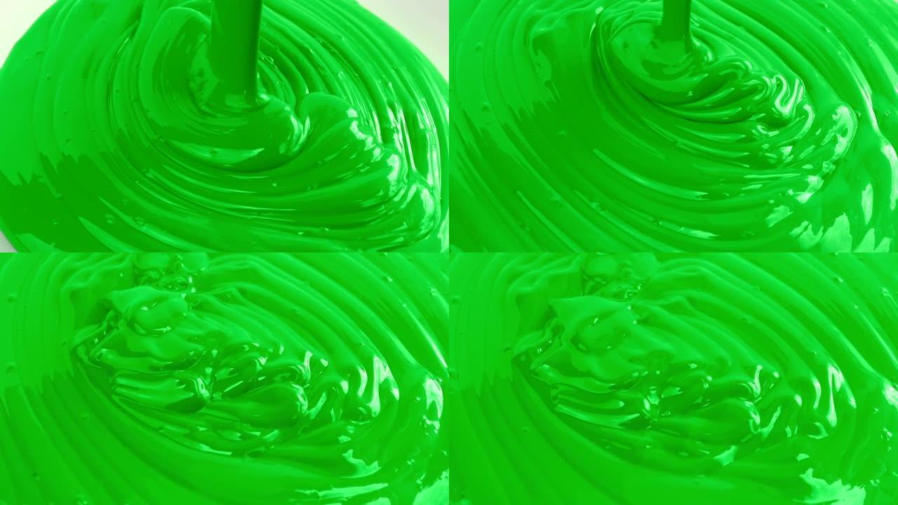 绿色油漆腐烂油漆颜料