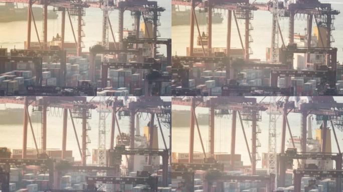 延时: 香港日出海运集装箱港青衣港集装箱装卸至货船货运