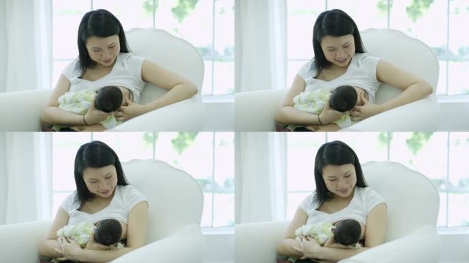 母乳喂养婴儿喂宝宝