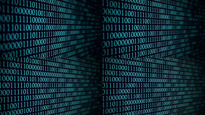 4k分辨率，抽象，二进制代码 (缩小)