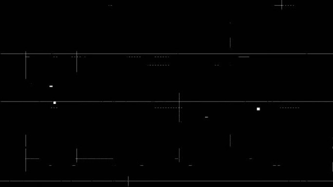 模拟电视屏幕VHS上的噪声