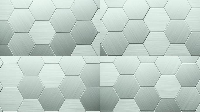 六边形金属表面简洁风格背景素材拉丝表面