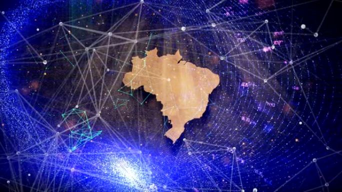 巴西地图巴西地图动画