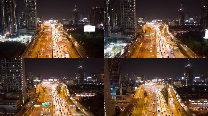 曼谷市的空中超流交通