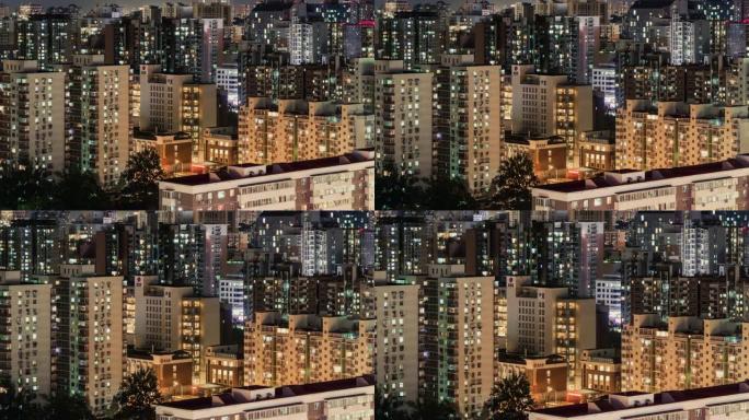 网格公寓的T/L鸟瞰图/北京，中国