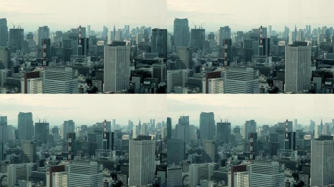 东京景观日本地标建筑城市大景经济俯拍