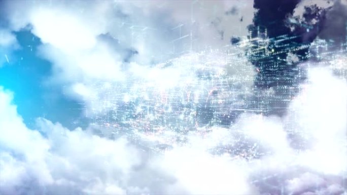 云存储、来自多个主机的网络概念和通信4k