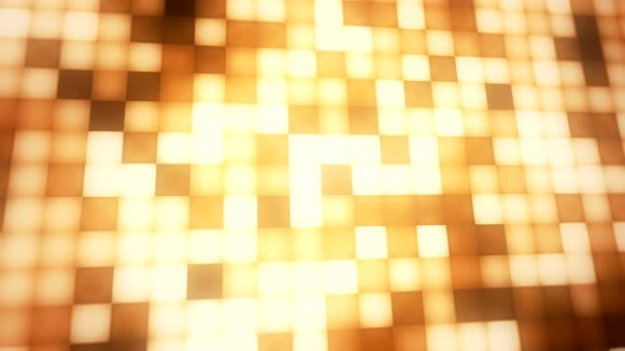 4k立方体背景发光立方体背景闪烁方块
