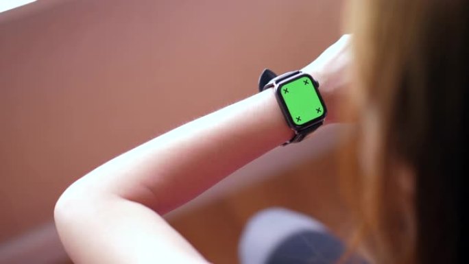 智能手表，色度键智能手表绿幕抠像
