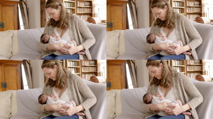 婴儿母乳喂养宝宝