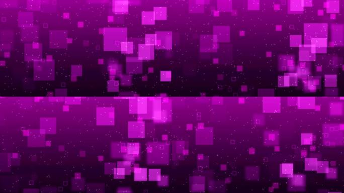 抽象方块背景抽象方块背景粒子紫色