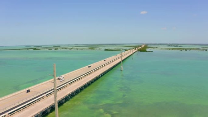 美国佛罗里达州佛罗里达群岛阳光七英里桥