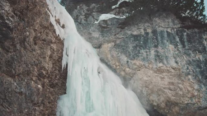 冰体冰天雪地结冰凝结冷冻冰山