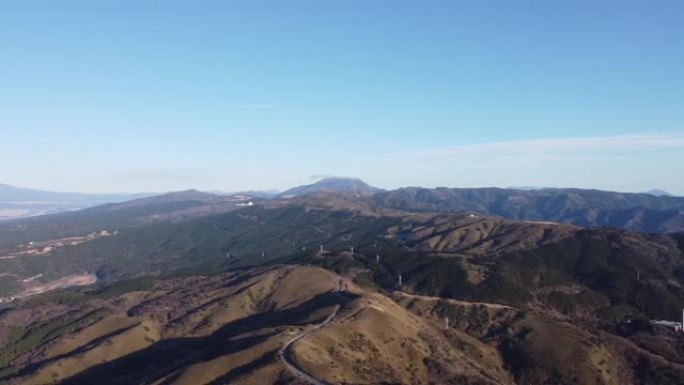 日本伊豆半岛、热海、富士山和温泉地区