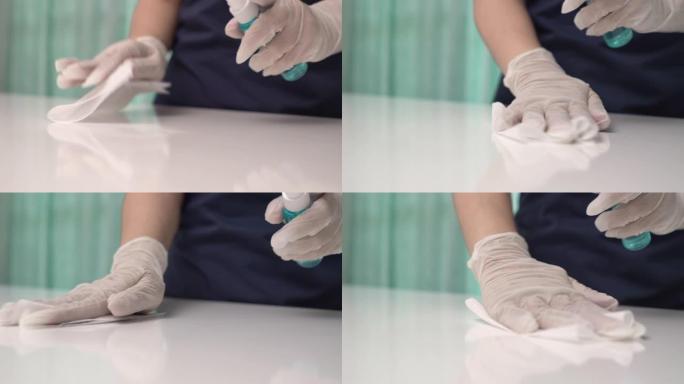 妇女清洁表面用卫生手套
