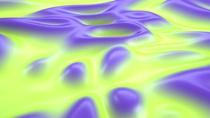 蓝色和紫色移动液体抽象现代背景