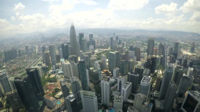 马来西亚吉隆坡市4k延时视图