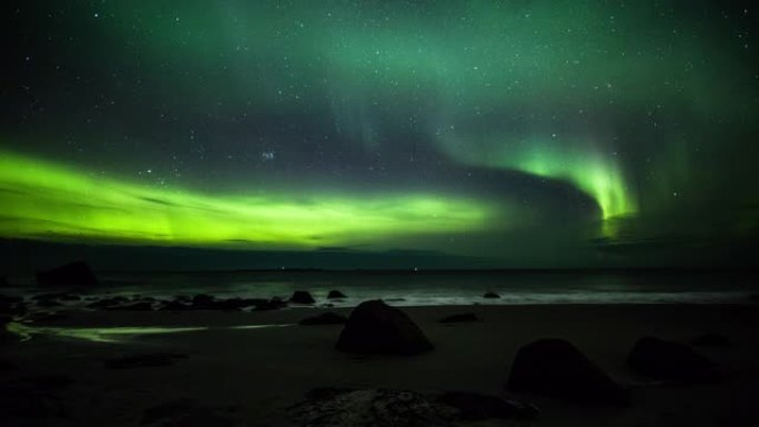 北极光-挪威的北极光