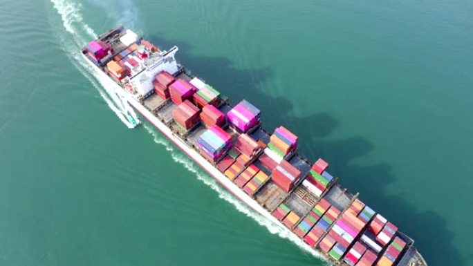 集装箱船货船全球出口产品