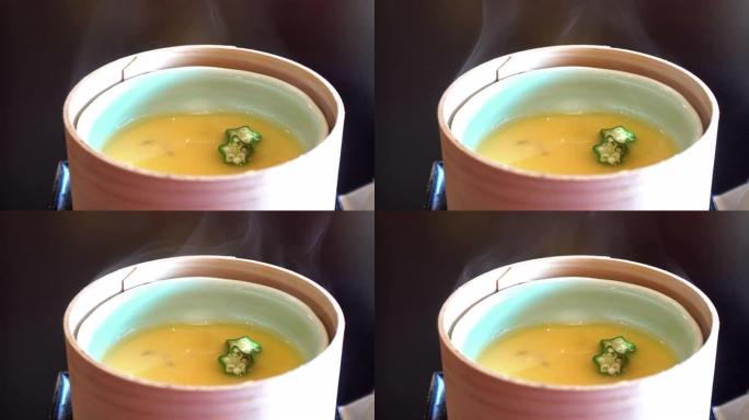 Chawanmushi，日本蒸蛋，omakase全套日本餐的开胃菜