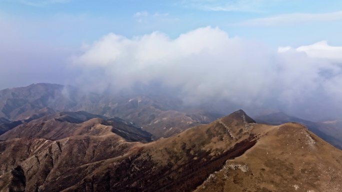 雁门山云雾航拍