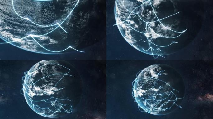 全球连通性网络化地球