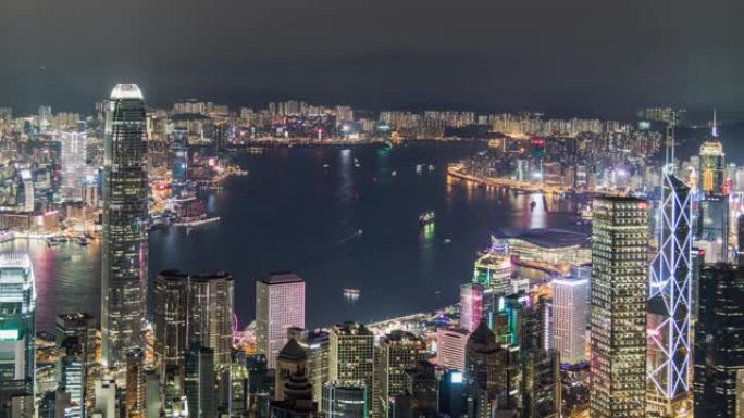 T/L TU香港维多利亚港夜间