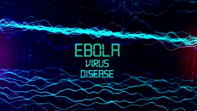 Ebola Virus Disease title background
