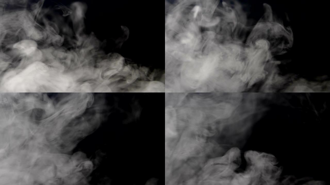 烟雾慢慢漂浮视频素材视觉创意