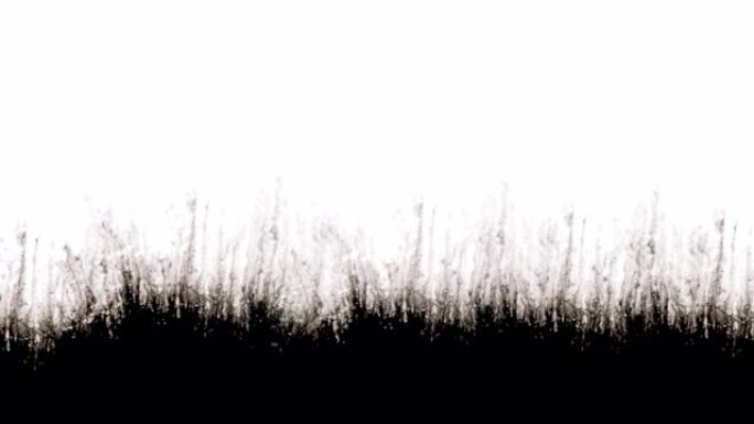 白色隔离背景上的抽象墨水飞溅