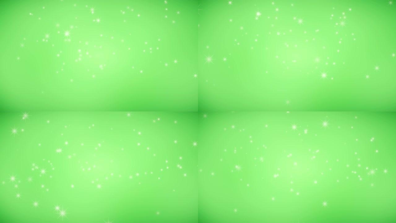 绿色软背景 (可循环)