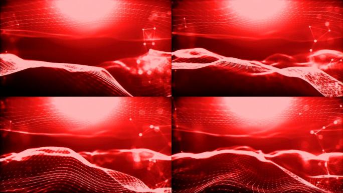 全息图背景粒子网格红细胞血的结构