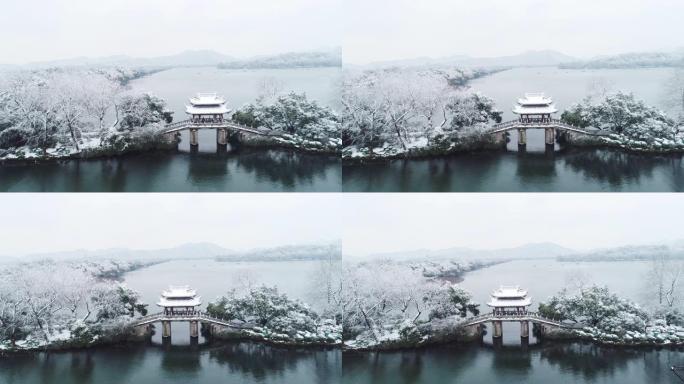 杭州西湖景观杭州西湖景观雪景