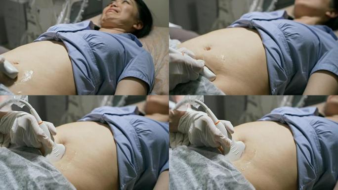 医生筛查亚洲女性的胃