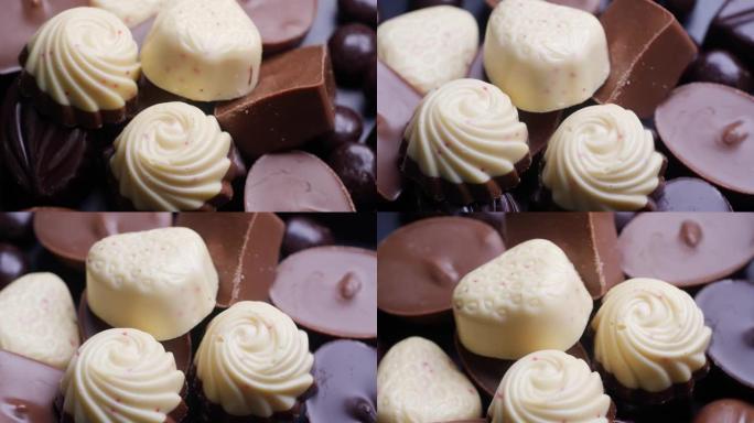 巧克力糖果甜品巧克力棒视频素材甜蜜