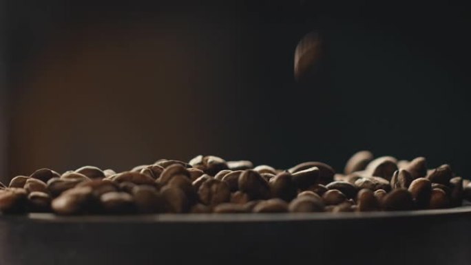 烘焙咖啡豆在工业中下降