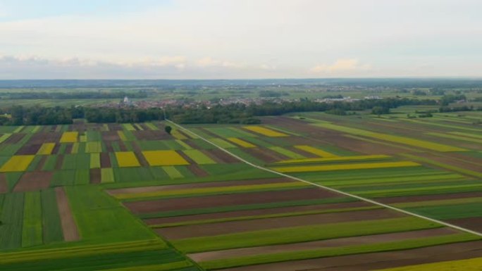 农村的空中农业领域