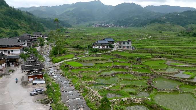 贵州的村寨和梯田