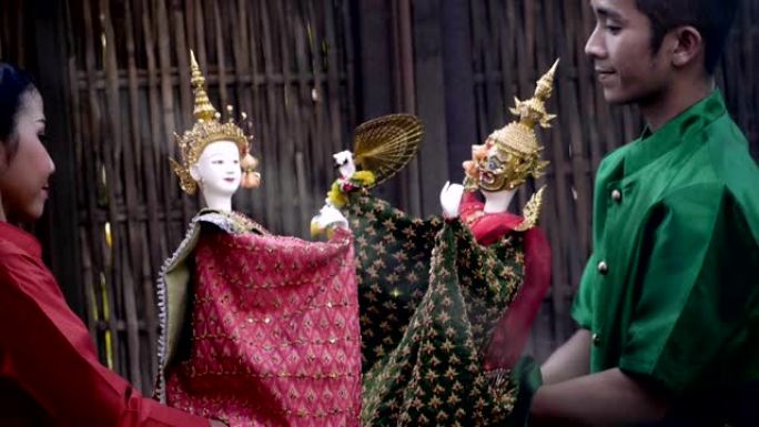 泰国木偶戏泰国文化泰国服饰