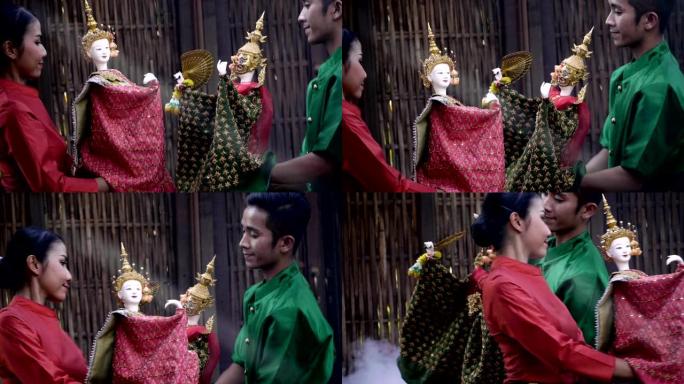 泰国木偶戏泰国文化泰国服饰