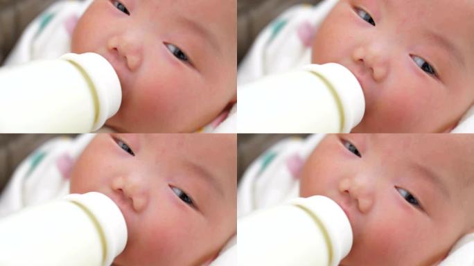 给新生婴儿喂奶