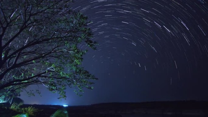 星空夜景星空延时