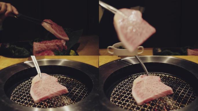 日本餐厅和牛烤牛肉