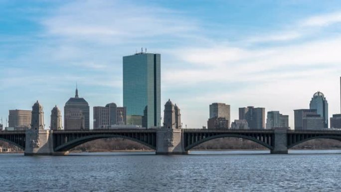波士顿朗费罗大桥的时间流逝