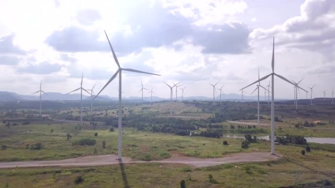 风力涡轮机场生活双碳双碳目标风电