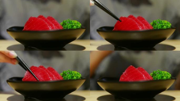红金枪鱼生鱼片红金枪鱼生鱼片寿司