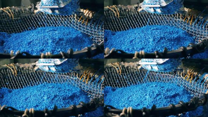 粒状高压聚乙烯堆积