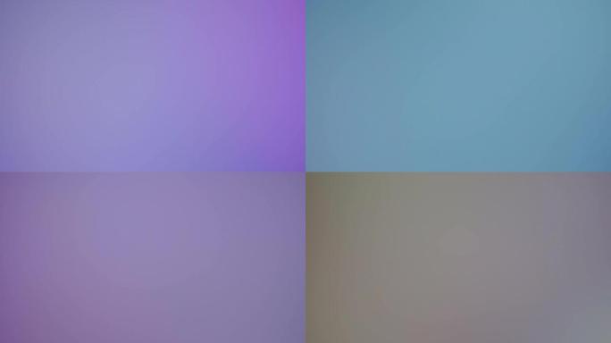 抽象灰色，蓝色和紫色渐变背景，循环