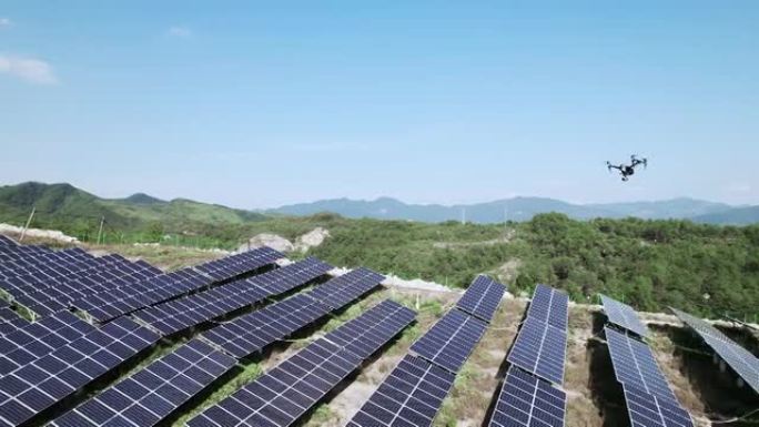 太阳能发电站环保环境造电